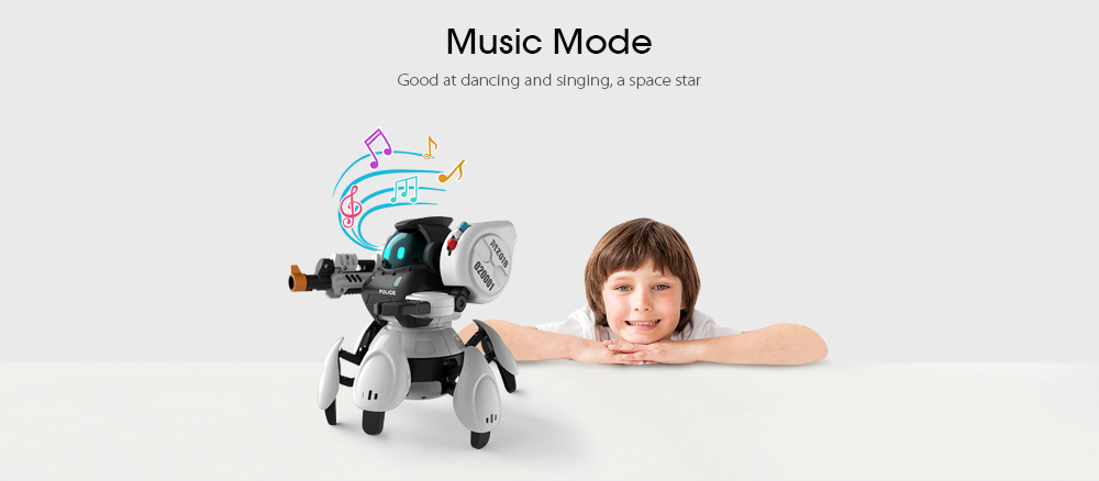 SBK50001 Smart Robot Gesture Remote Control Electric Toy Doll English Version SBK50001 Smart Robot Gesture Remote Control Electric Toy Doll English Version