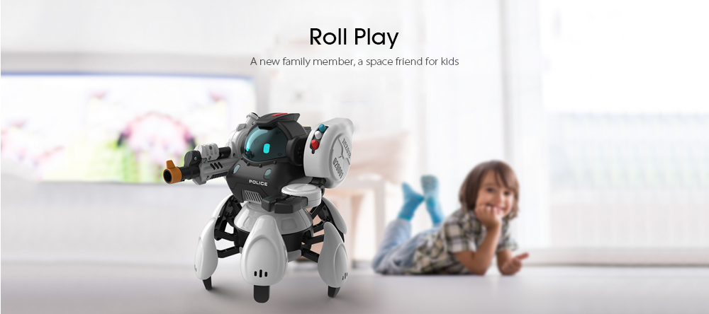 SBK50001 Smart Robot Gesture Remote Control Electric Toy Doll English Version