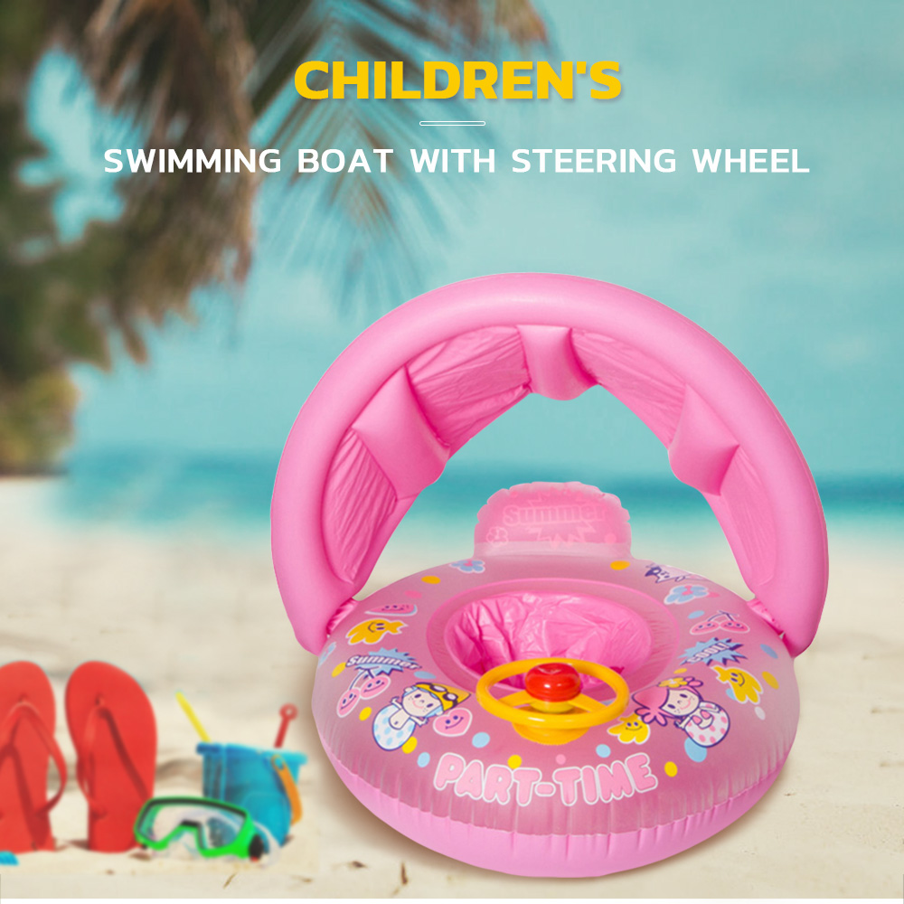 Children's Swimming Boat Swim Ring