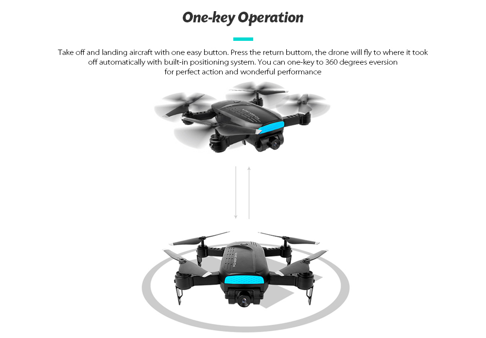 PIONEER LH - X41F Optical Flow Dual Lens WiFi Quadcopter Folding Positioning Drone