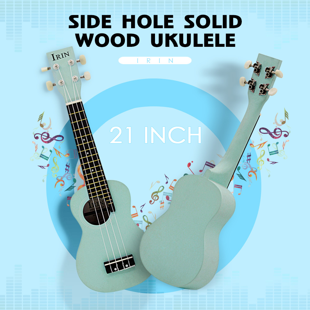 IRIN 21 inch Side Hole Solid Wood Ukulele IRIN 21 inch Side Hole Solid Wood Ukulele