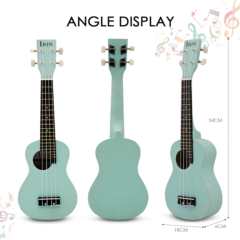 IRIN 21 inch Side Hole Solid Wood Ukulele