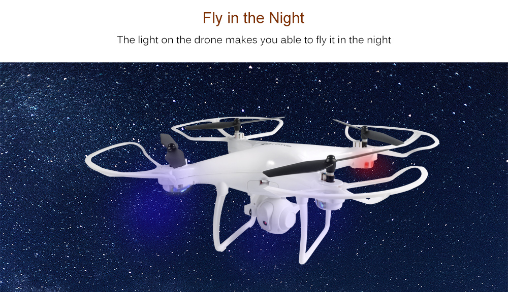 LEAD HONOR LH - X25SWF WiFi FPV RC Drone 2.4G Control Altitude Hold One Key Control Headless Adjustable Speed Flip - RTF LEAD HONOR LH - X25SWF WiFi FPV RC Drone 2.4G Control Altitude Hold One Key Control Headless Adjustable Speed Flip - RTF