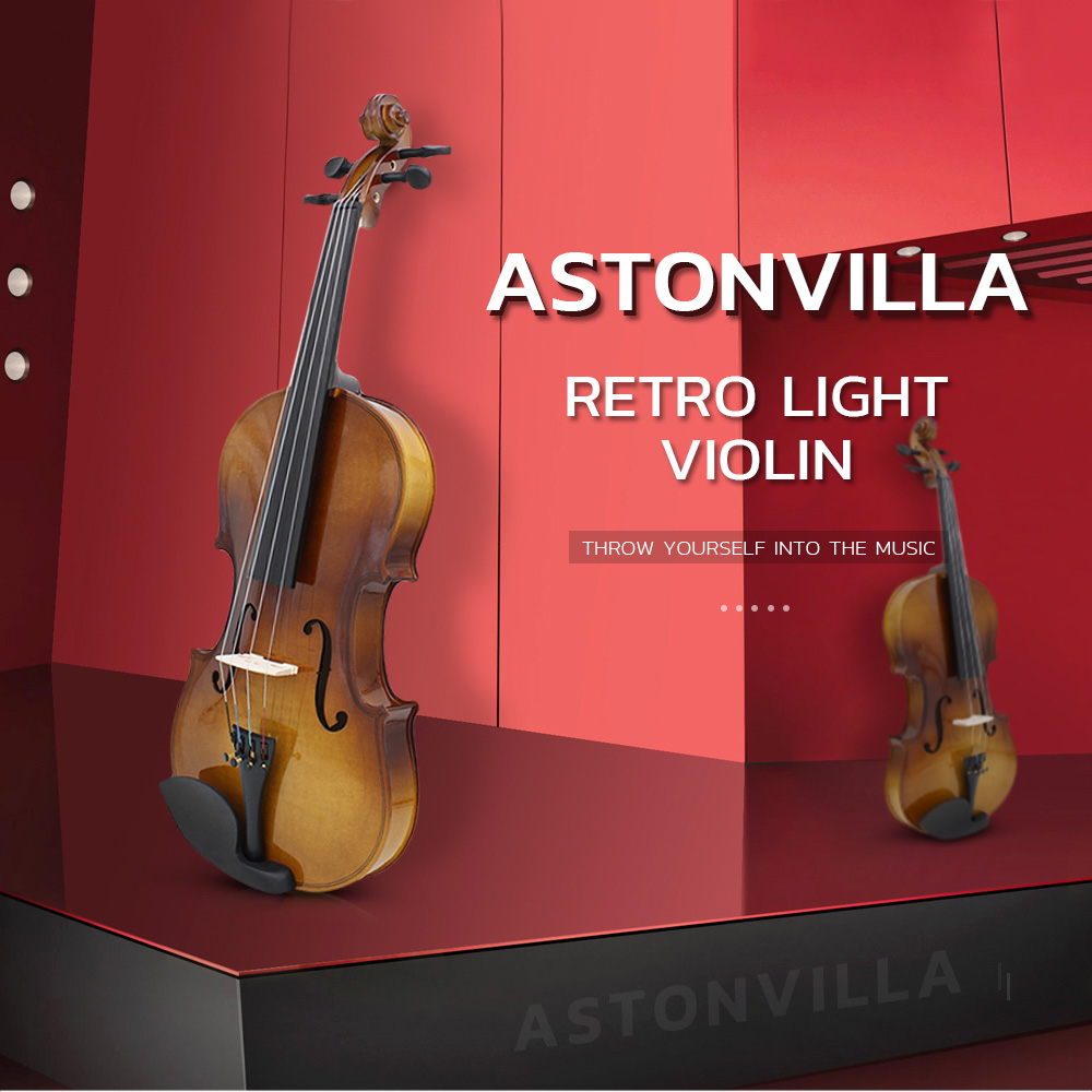 ASTONVILLA Retro Light Violin