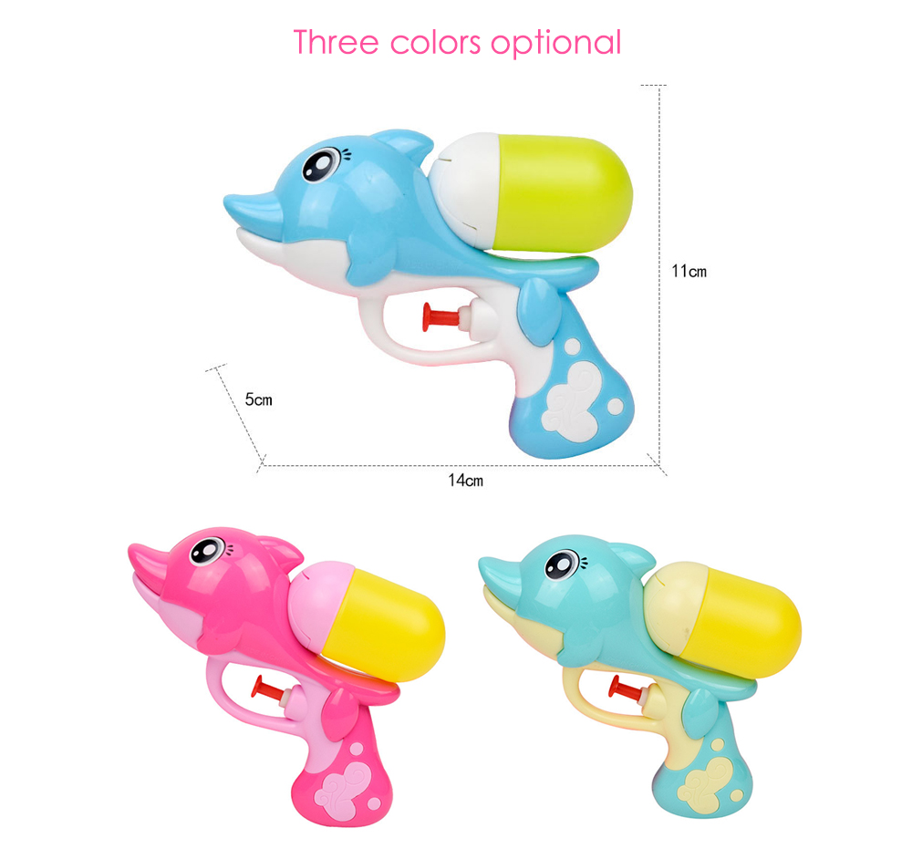 Children Cartoon Mini Dolphin Spray Water Toy for Beach