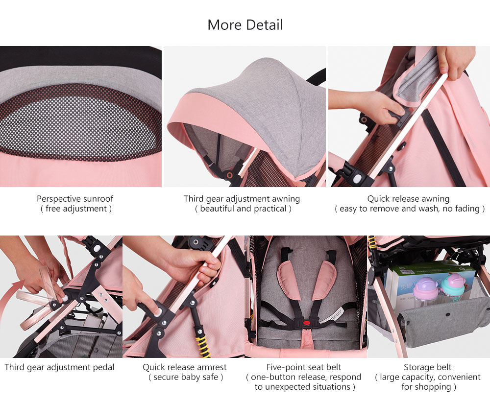 YOYO - 3 Ultra Light Portable Folding Trolley Baby Child Summer Umbrella Car YOYO - 3 Ultra Light Portable Folding Trolley Baby Child Summer Umbrella Car