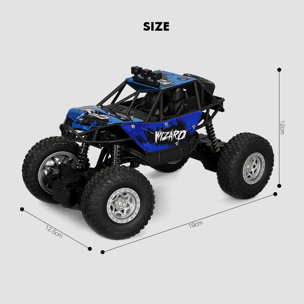 2030 2.4G Wireless Remote Control 1 / 18 Alloy High Speed Climbing Off-road Vehicle Toy