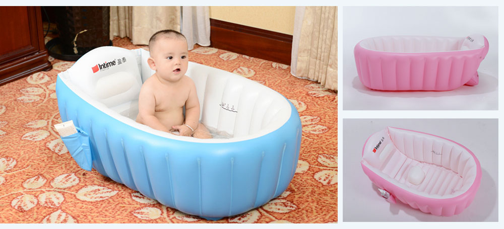 Intime YT - 226A Air Inflation Baby Tub Skin-friendly Swimming Pool Intime YT - 226A Air Inflation Baby Tub Skin-friendly Swimming Pool