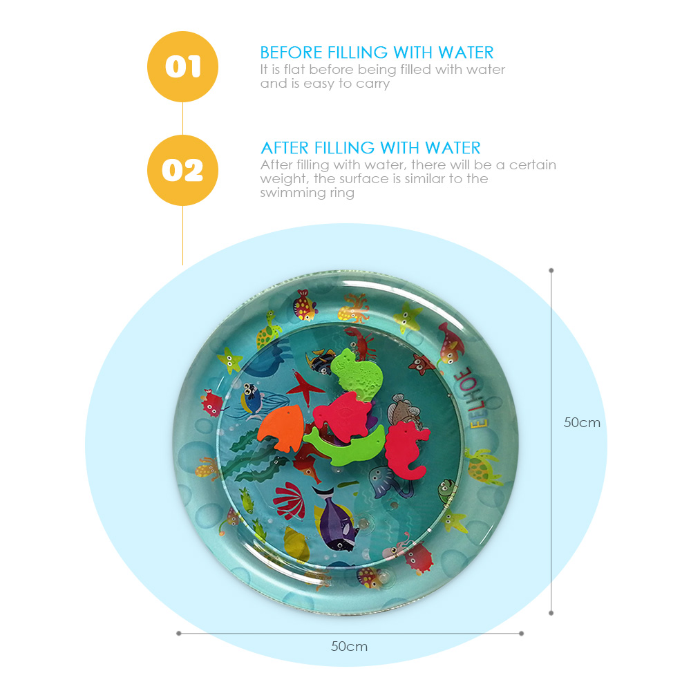 Round Children Baby Marine Inflatable Water Cushion Round Children Baby Marine Inflatable Water Cushion