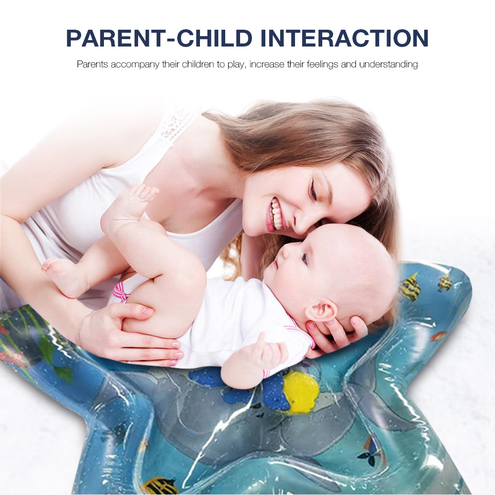 Child Baby Star Marine Inflatable Crawling Water Cushion Child Baby Star Marine Inflatable Crawling Water Cushion