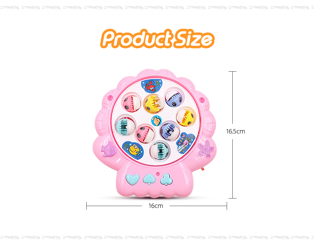 Children's Puzzle Shell Electric Fishing Toy Children's Puzzle Shell Electric Fishing Toy