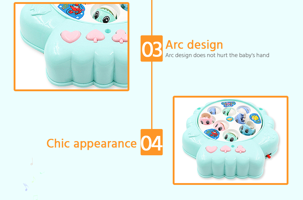 Children's Puzzle Shell Electric Fishing Toy Children's Puzzle Shell Electric Fishing Toy