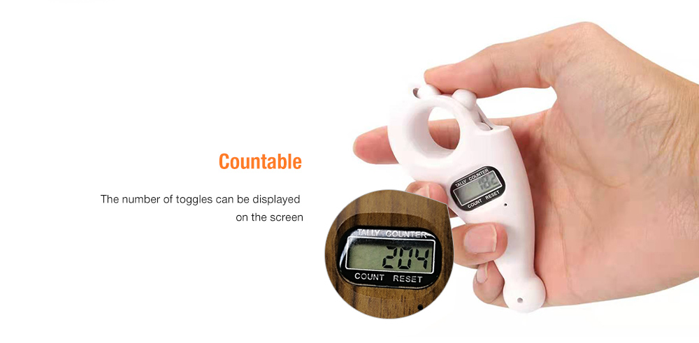 Fingertip Ball Decompression Toy with Digital Display Fingertip Ball Decompression Toy with Digital Display