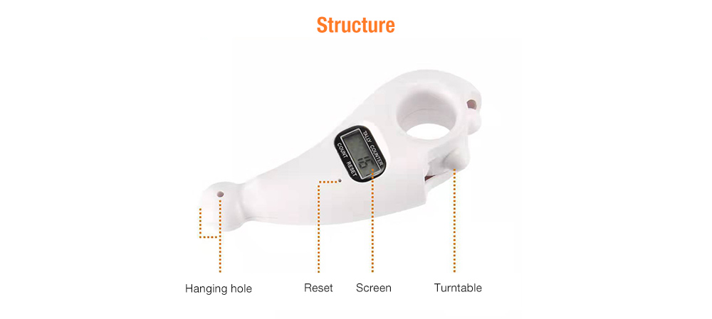 Fingertip Ball Decompression Toy with Digital Display