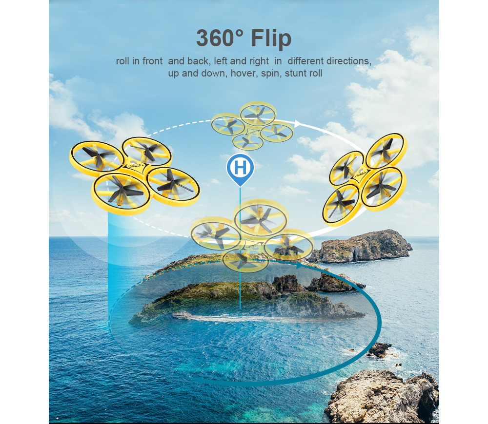 D10H 2.4G Remote Control Watch Induction Quadcopter D10H 2.4G Remote Control Watch Induction Quadcopter