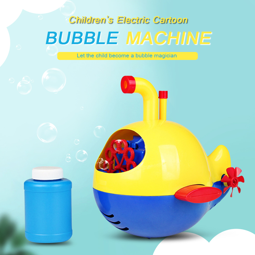 Automatic Light Music Children Electric Bubble Machine Toy