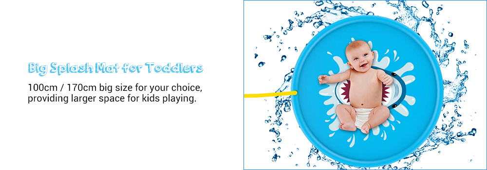Outdoor Shark Spray Pad Outdoor Shark Spray Pad