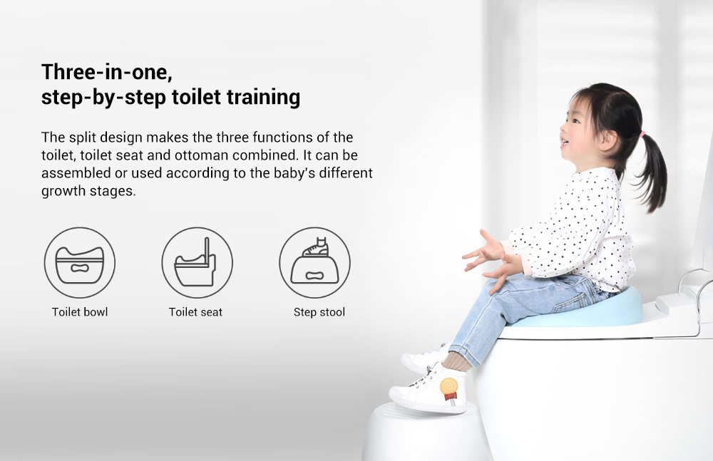 MIBABE ZQ01JK Children's Toilet Pedestal Pan from Xiaomi Youpin