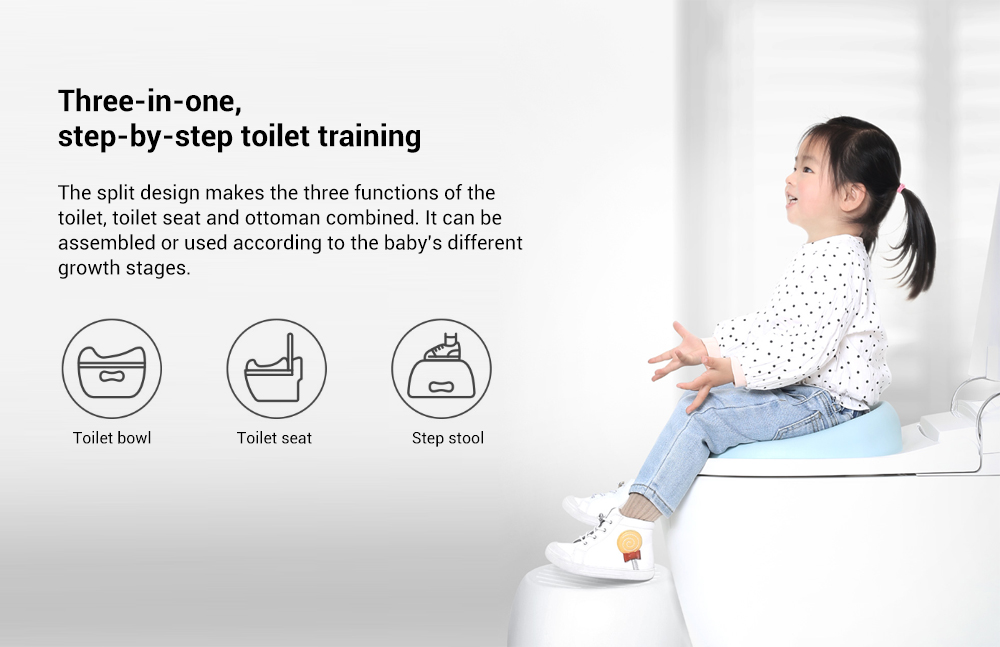 MIBABE ZQ01JK Children's Toilet Pedestal Pan from Xiaomi Youpin MIBABE ZQ01JK Children's Toilet Pedestal Pan from Xiaomi Youpin