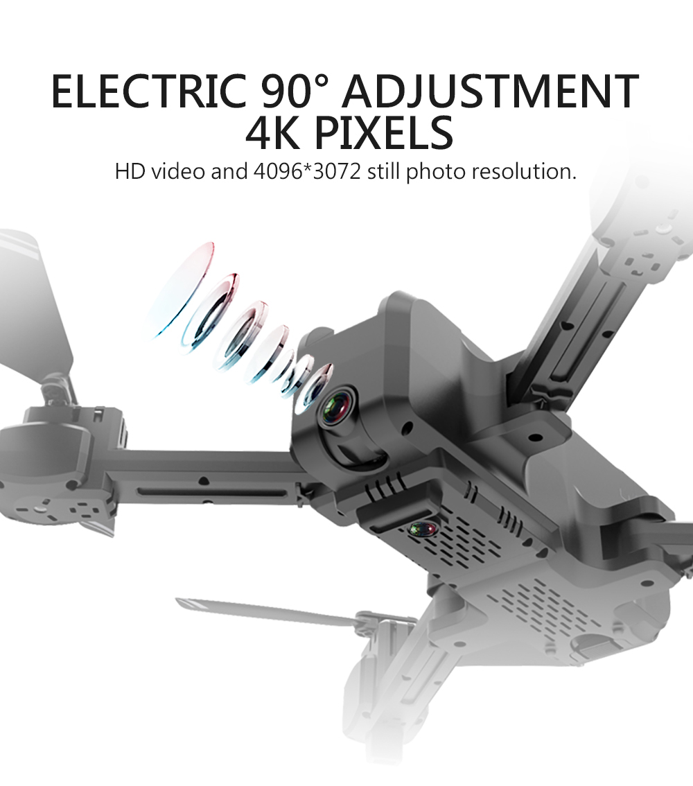 KF607 Quadcopter Optical Flow Pressure Altitude Hold WiFi Wide-angle Electric Adjustment Camera
