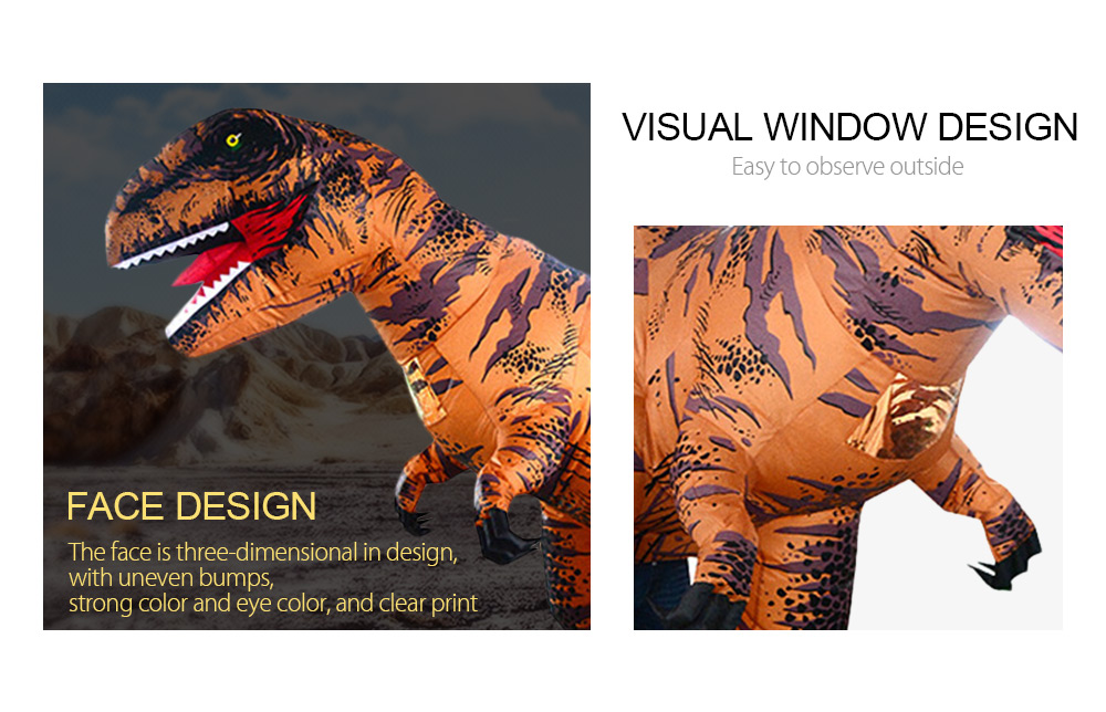 Tyrannosaurus Inflatable Clothing Toy Tyrannosaurus Inflatable Clothing Toy