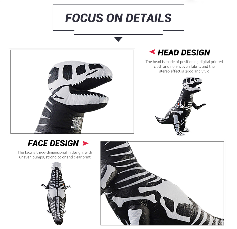 Tyrannosaurus Inflatable Clothing Tyrannosaurus Inflatable Clothing
