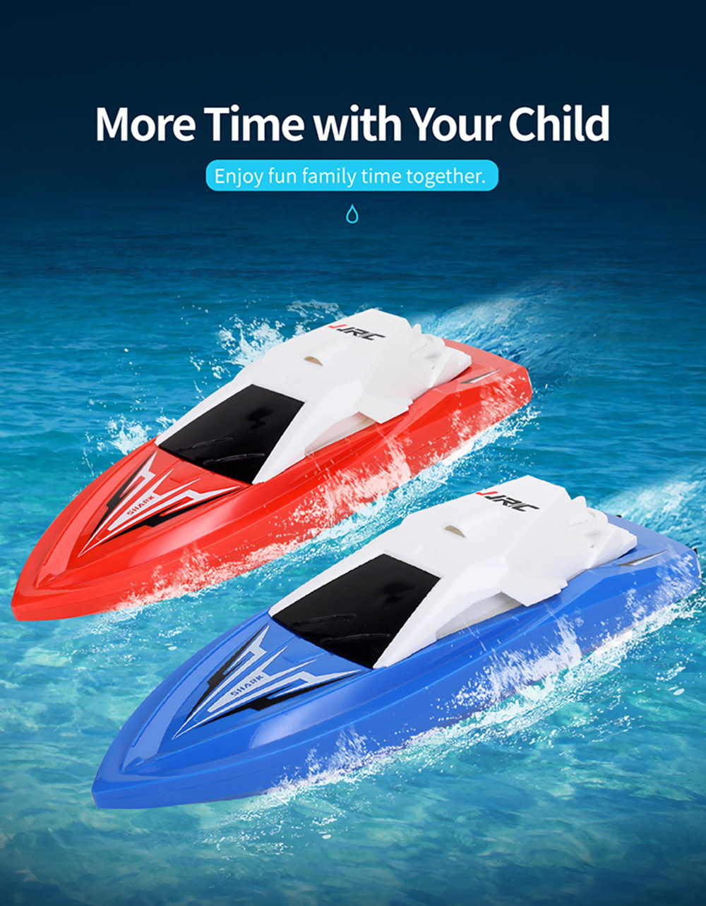 JJRC S5 1:47 2.4G Ultra-long Endurance Remote Control Racing Boat