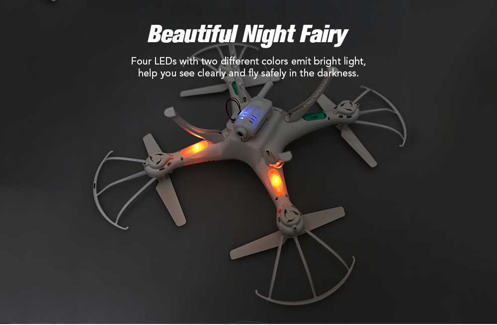 LiDiRC L15FW WiFi FPV 2.4GHz 4CH 6 Axis Gyro Waterproof Brushed RC Quadcopter