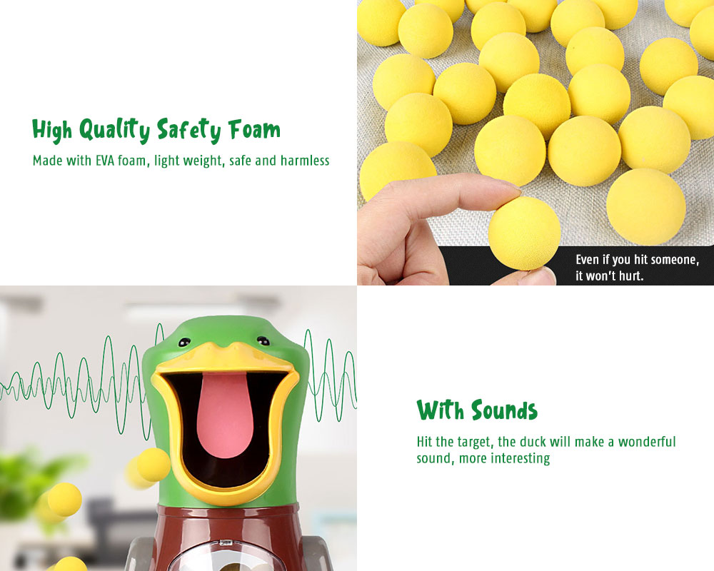 Air Powered Safety Soft Bullet Child Shooting Toy Gun