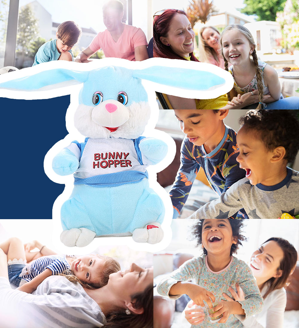 Electronic Music Bunny Plush Toy Kids Lullaby Animated Musical Dancing Rabbit Boy Girl Gift