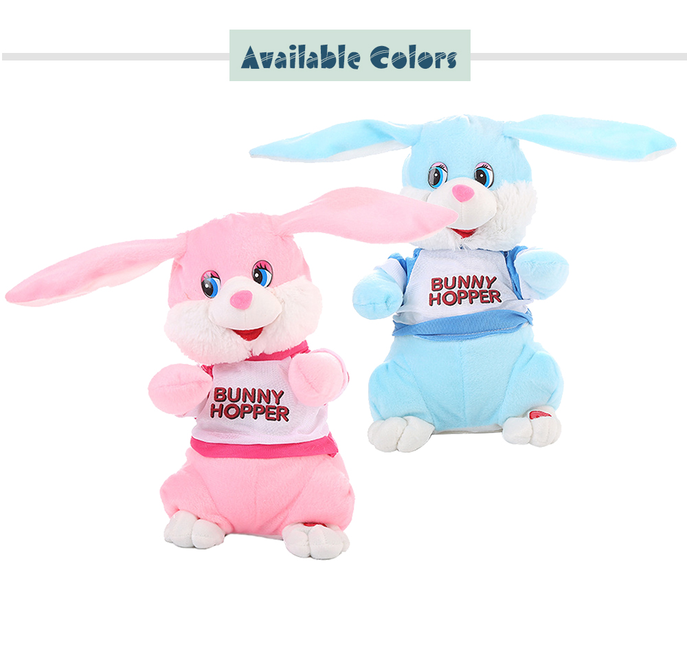 Electronic Music Bunny Plush Toy Kids Lullaby Animated Musical Dancing Rabbit Boy Girl Gift
