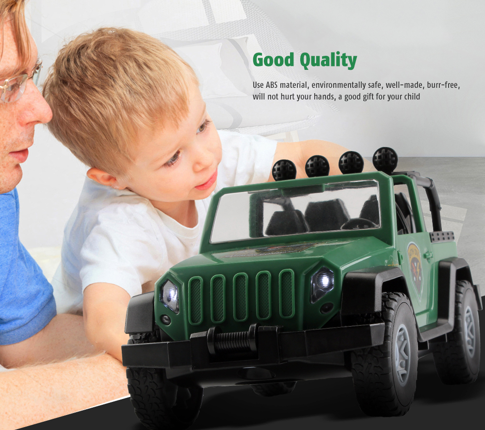 PD55 - 13 Electric Drill Police Car DIY Assembled Toy with Light Sound PD55 - 13 Electric Drill Police Car DIY Assembled Toy with Light Sound
