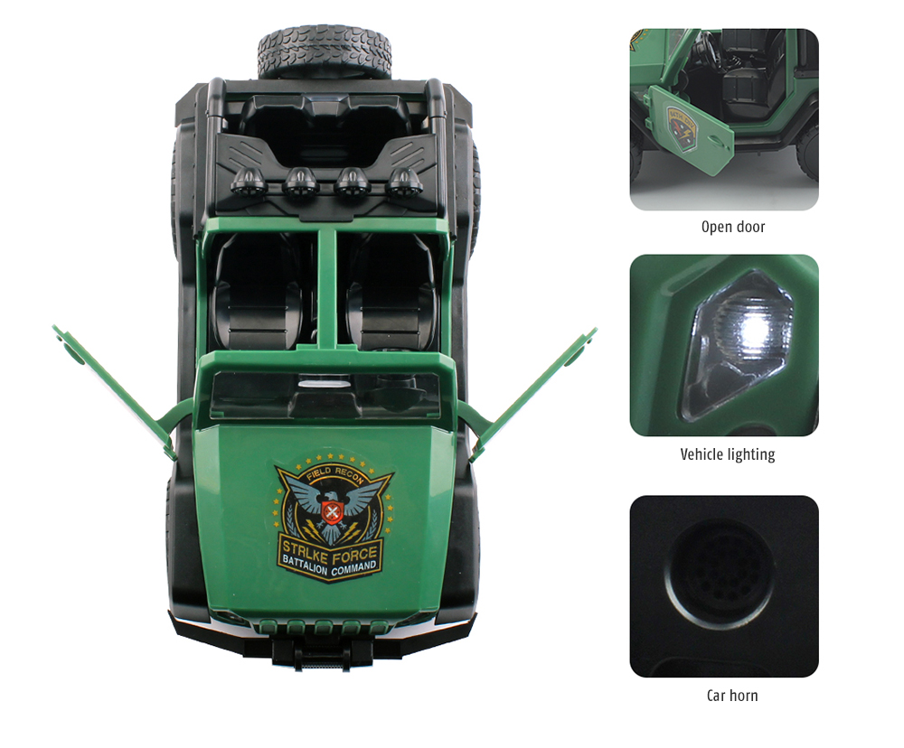 PD55 - 13 Electric Drill Police Car DIY Assembled Toy with Light Sound PD55 - 13 Electric Drill Police Car DIY Assembled Toy with Light Sound