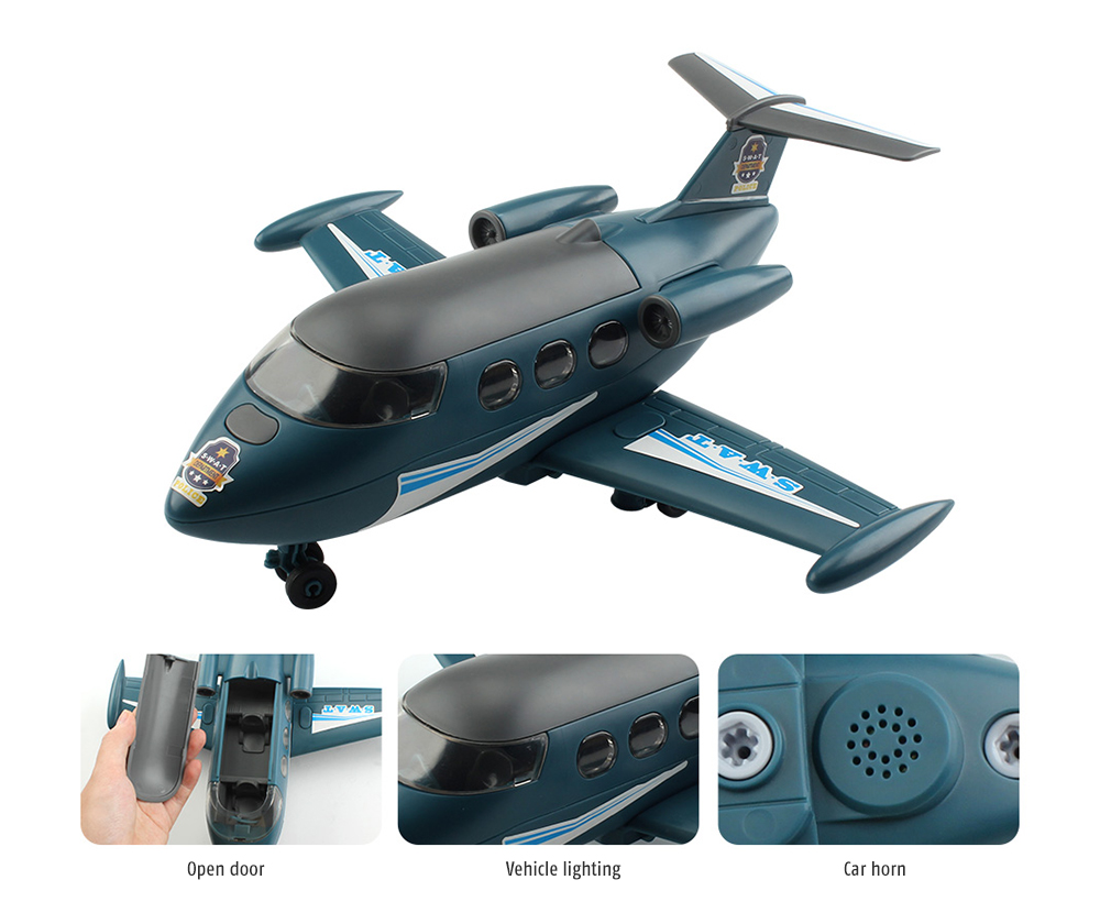 PD55 - 13 Electric Drill Police Car DIY Assembled Toy with Light Sound PD55 - 13 Electric Drill Police Car DIY Assembled Toy with Light Sound