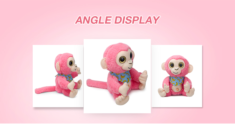 Stuffed Plush Toy Electric Monkey Talk Repeat Speak Record Body Swing Doll Stuffed Plush Toy Electric Monkey Talk Repeat Speak Record Body Swing Doll